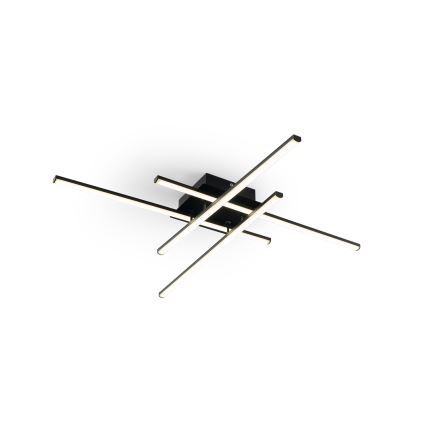 Brilagi - Φωτιστικό οροφής LED STRIPES LED/37W/230V 68x68 cm μαύρο