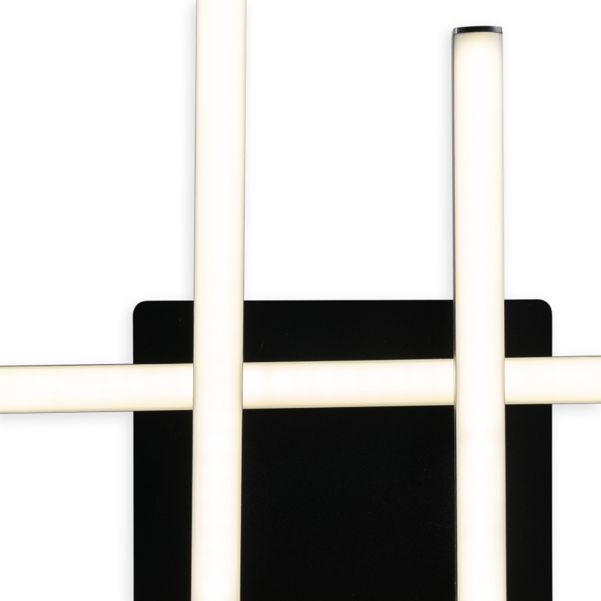 Brilagi - Φωτιστικό οροφής LED STRIPES LED/37W/230V 68x68 cm μαύρο