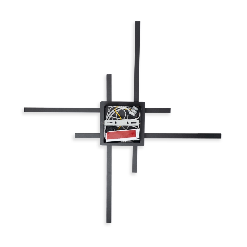 Brilagi - Φωτιστικό οροφής LED STRIPES LED/37W/230V 68x68 cm μαύρο