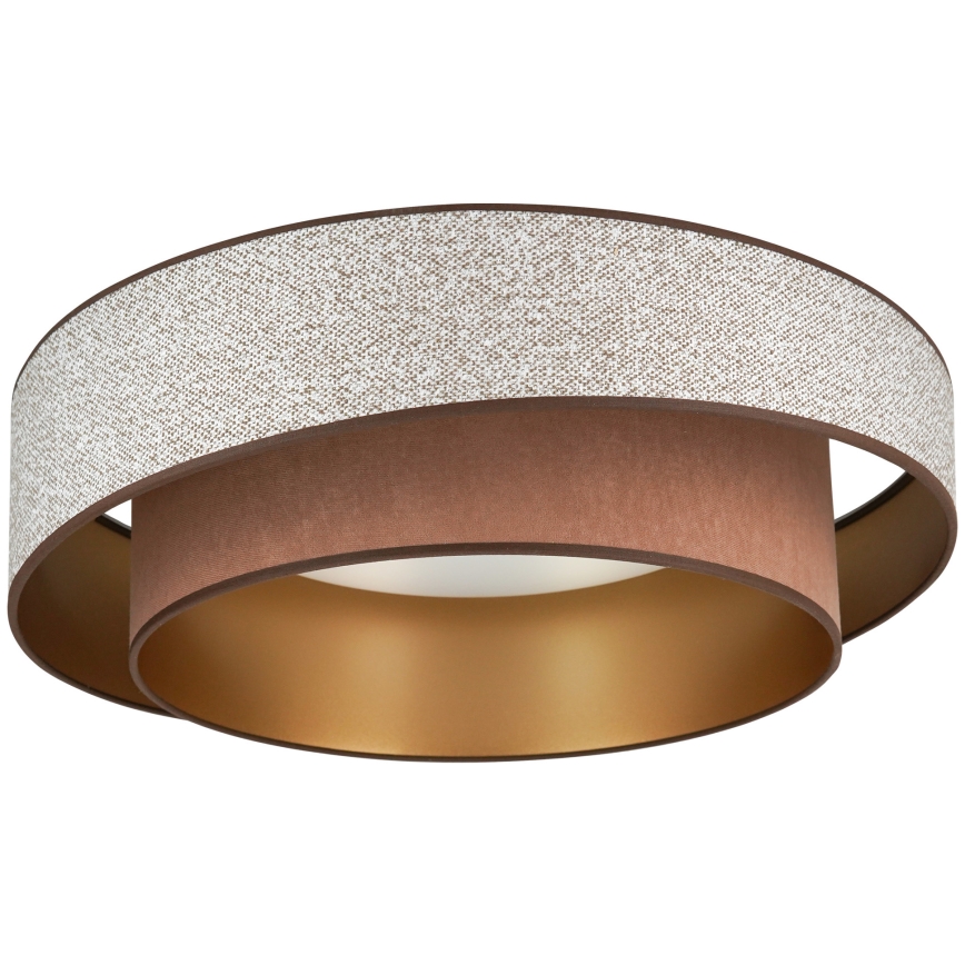 Brilagi - Φωτιστικό οροφής LED VEGAS SHINE LED/24W/230V διάμετρος 60 cm καφέ