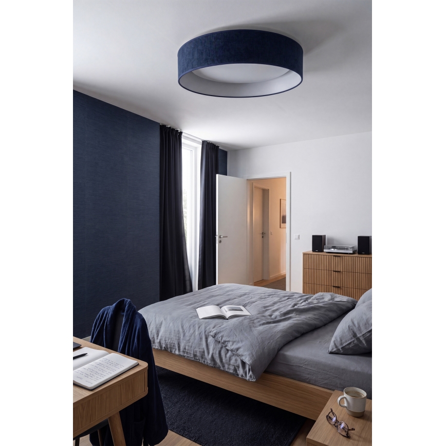 Brilagi - Φωτιστικό οροφής LED VELVET SIMPLE LED/24W/230V 3000K Ø 45 cm μπλε