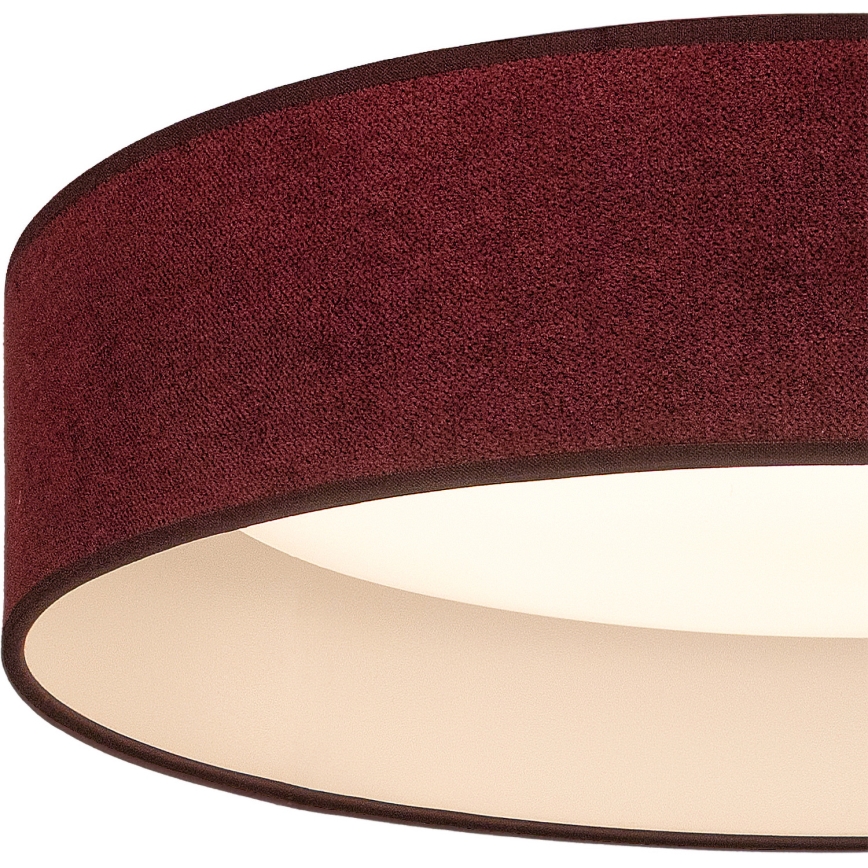 Brilagi - Φωτιστικό οροφής LED VELVET SIMPLE LED/24W/230V 3000K διάμ. 45 cm βυσσινί