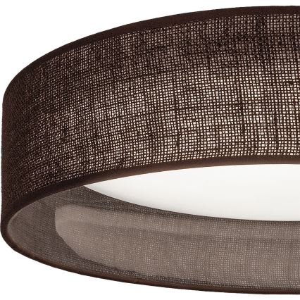 Brilagi - Φωτιστικό οροφής LED VELVET SIMPLE LED/24W/230V 4000K Ø 45 cm καφέ