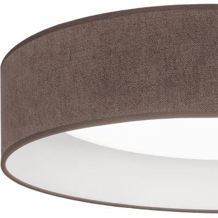 Brilagi - Φωτιστικό οροφής LED VELVET SIMPLE LED/24W/230V 4000K Ø 45 εκ. καφέ