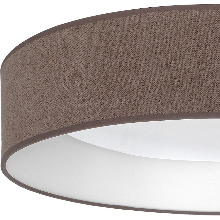 Brilagi - Φωτιστικό οροφής LED VELVET SIMPLE LED/24W/230V 4000K Ø 45 εκ. καφέ