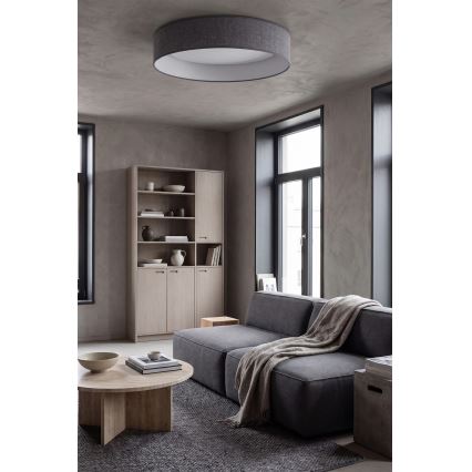 Brilagi - Φωτιστικό οροφής LED VELVET SIMPLE LED/24W/230V 4000K διάμ. 45 cm γκρι