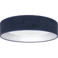 Brilagi - Φωτιστικό οροφής LED VELVET SIMPLE LED/24W/230V 4000K διάμ. 45 cm μπλε