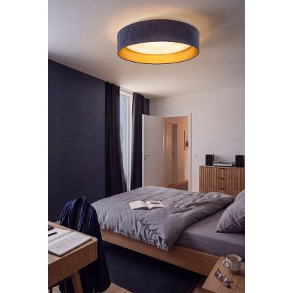 Brilagi - Φωτιστικό οροφής LED VELVET SIMPLE LED/36W/230V 3000K Ø 55 cm μπλε