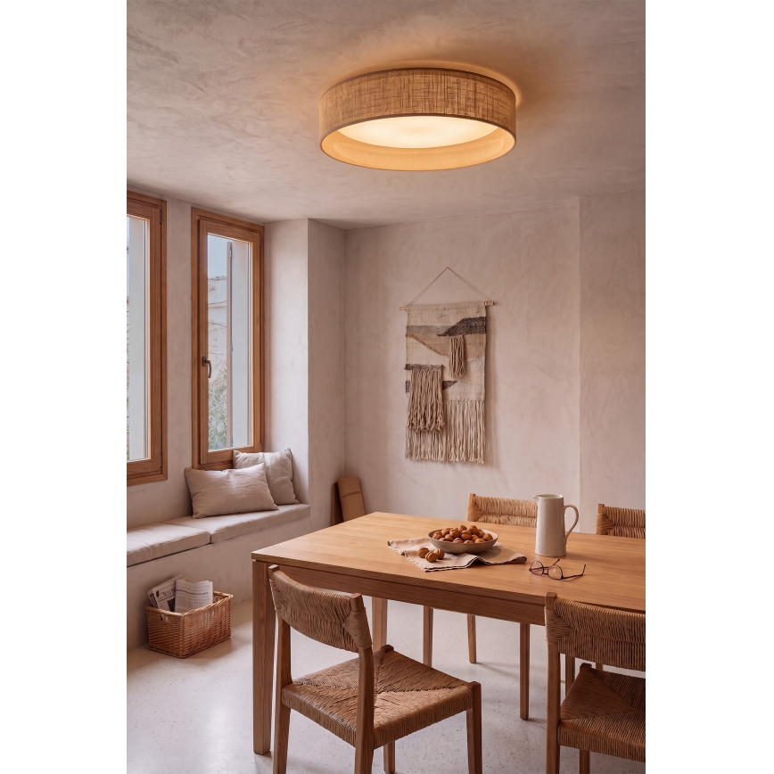Brilagi - Φωτιστικό οροφής LED VELVET SIMPLE LED/36W/230V 3000K Ø 55 cm μπεζ