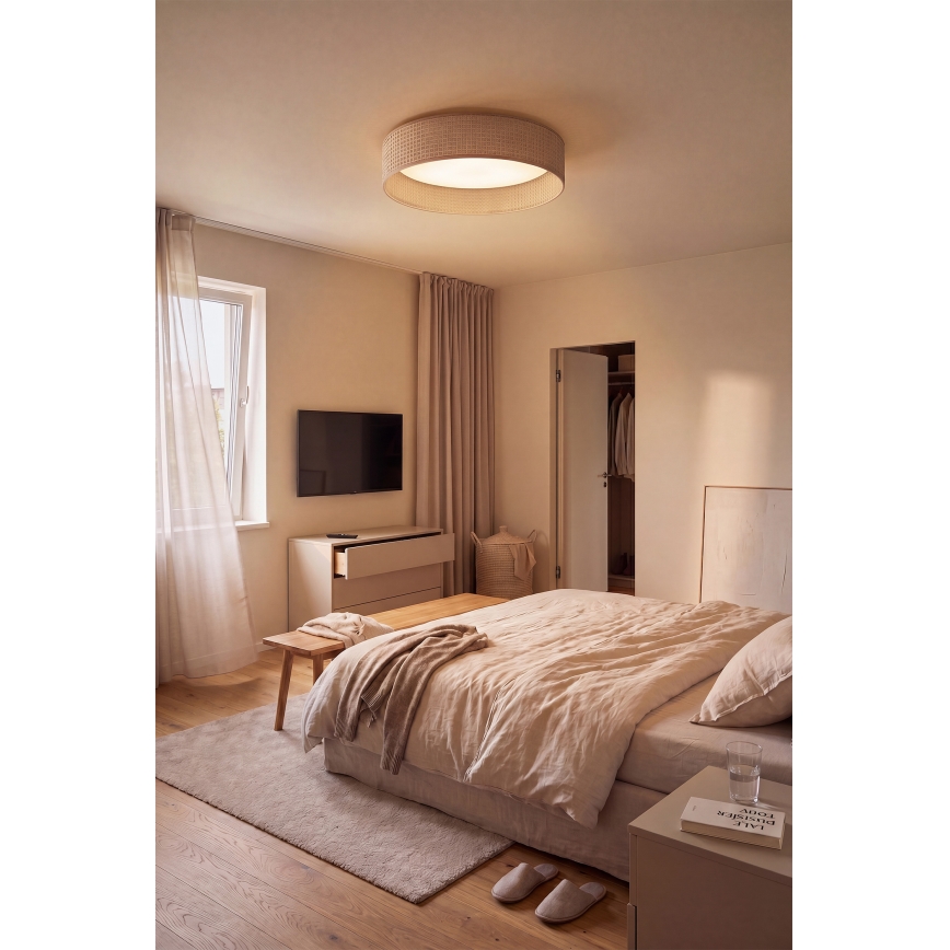 Brilagi - Φωτιστικό οροφής LED VELVET SIMPLE LED/36W/230V 3000K Ø 55 cm μπεζ