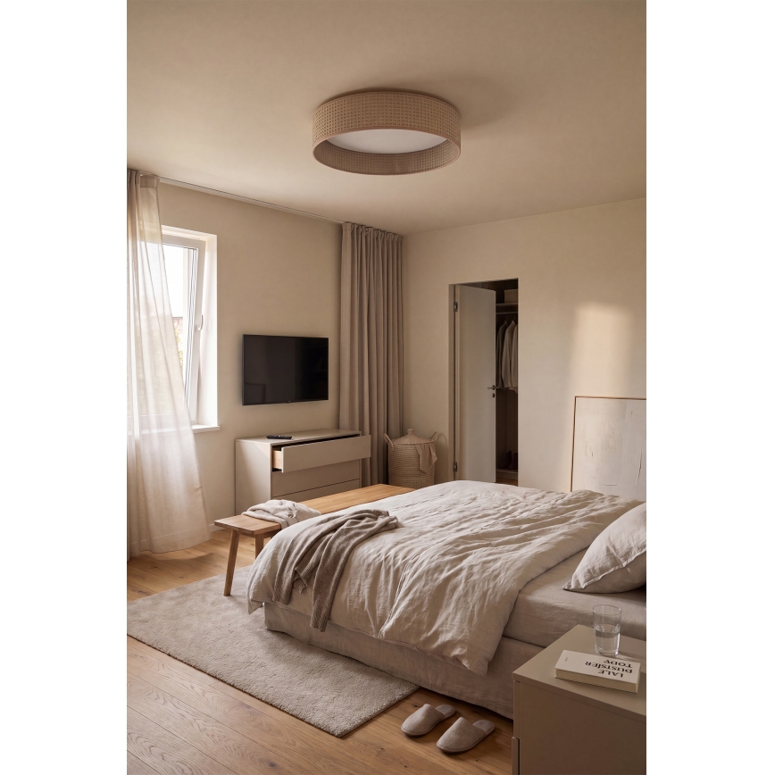 Brilagi - Φωτιστικό οροφής LED VELVET SIMPLE LED/36W/230V 3000K Ø 55 cm μπεζ