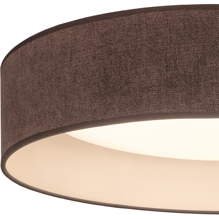 Brilagi - Φωτιστικό οροφής LED VELVET SIMPLE LED/36W/230V 3000K διάμ. 55 cm καφέ