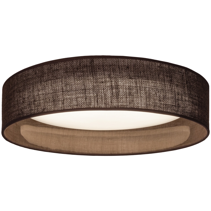 Brilagi - Φωτιστικό οροφής LED VELVET SIMPLE LED/36W/230V 3000K, διάμ. 55 εκ., καφέ