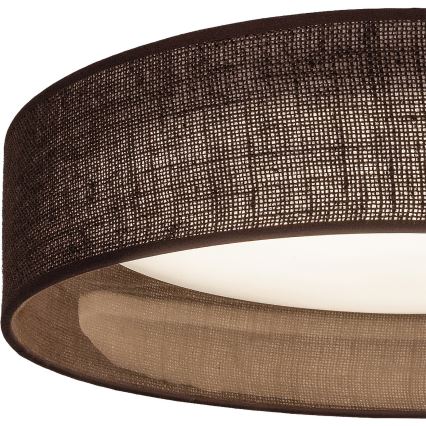Brilagi - Φωτιστικό οροφής LED VELVET SIMPLE LED/36W/230V 3000K, διάμ. 55 εκ., καφέ