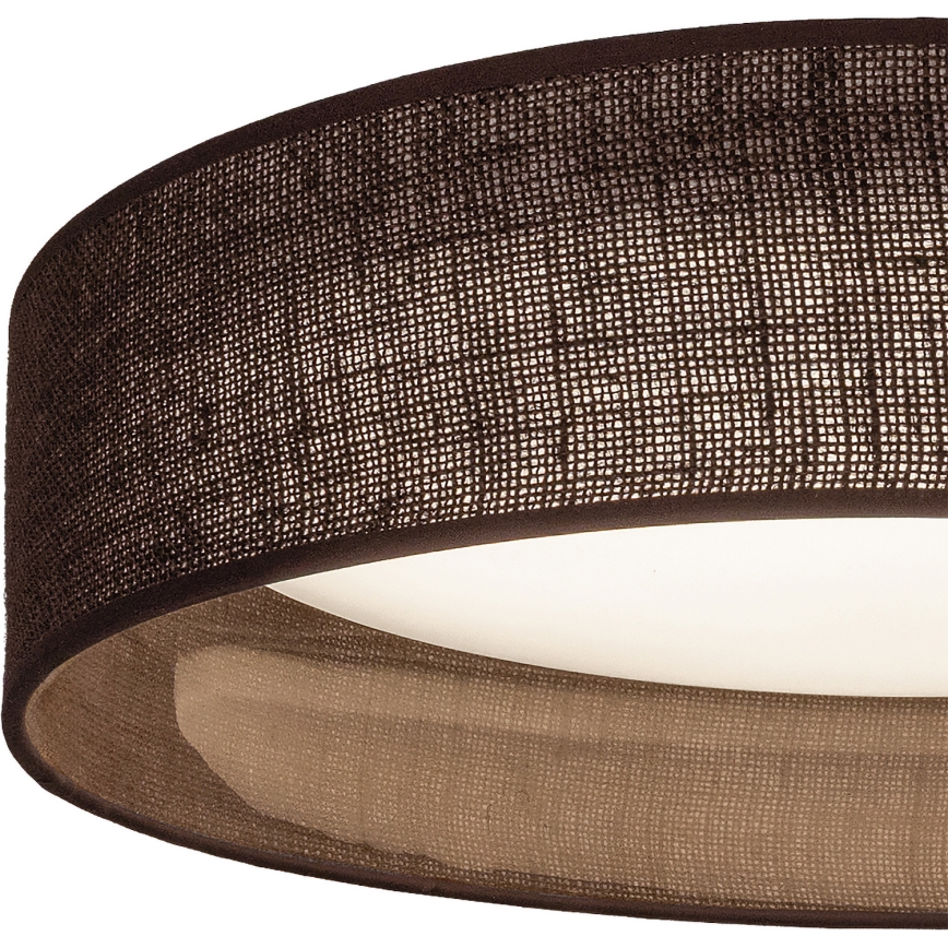 Brilagi - Φωτιστικό οροφής LED VELVET SIMPLE LED/36W/230V 3000K, διάμ. 55 εκ., καφέ