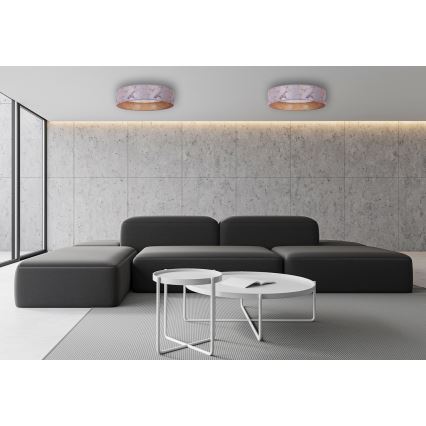 Brilagi - Φωτιστικό οροφής LED VELVET STAR LED/24W/230V δ. 40 cm 3000K/4000K/6400K γκρι/χρυσό