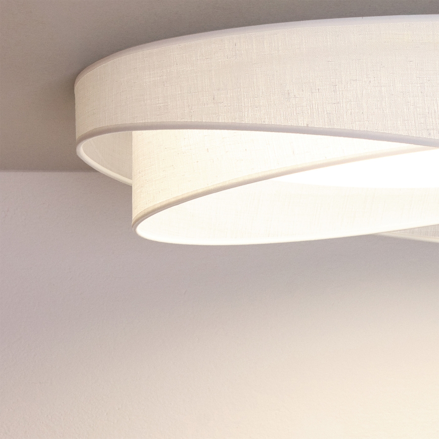 BRILAGI - Φωτιστικό οροφής LED VELVET TWIST LED/24W/230V 4000K Ø 55 cm λευκό