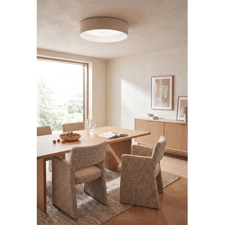 Brilagi - LED φωτιστικό οροφής VELVET VARI LED/24W/230V 3000/4000/6500K Ø 45 εκ. εκρού
