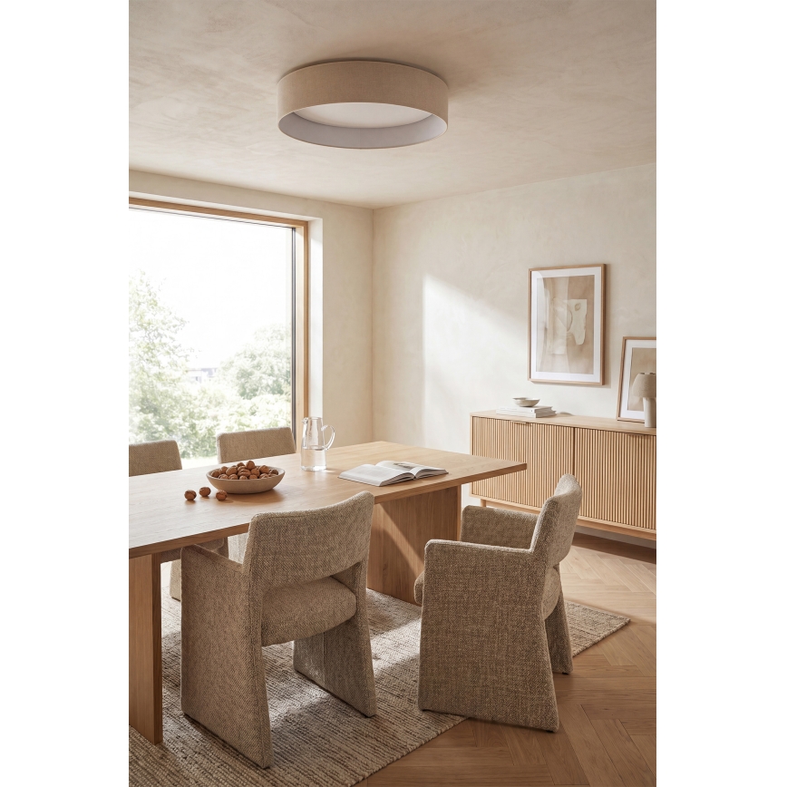 Brilagi - LED φωτιστικό οροφής VELVET VARI LED/24W/230V 3000/4000/6500K Ø 45 εκ. εκρού