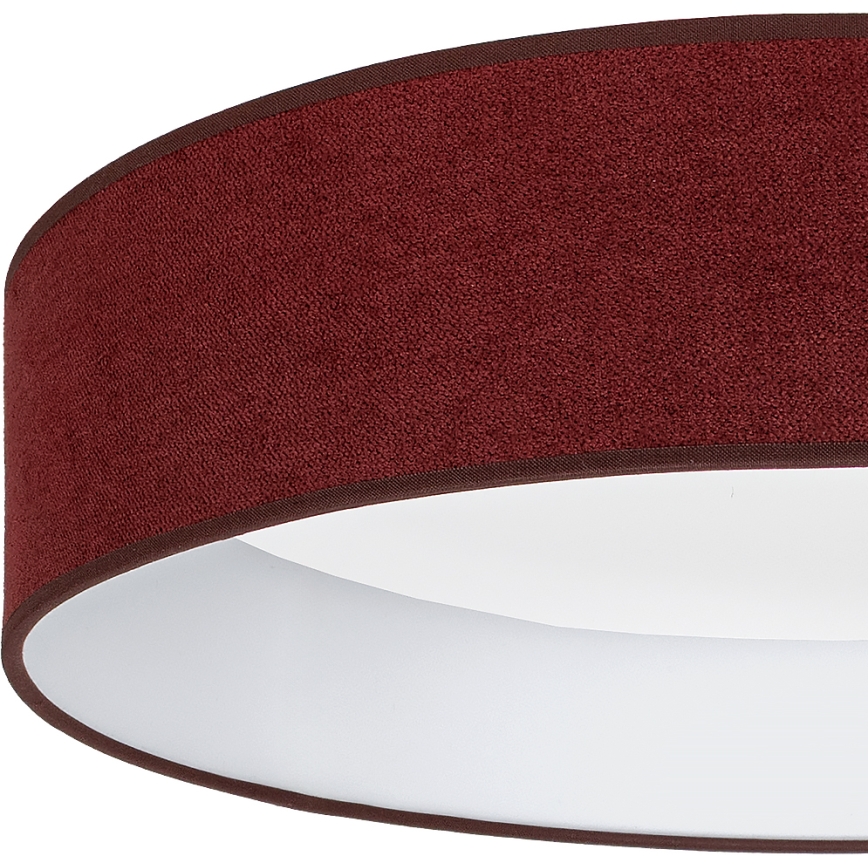 Brilagi - LED φωτιστικό οροφής VELVET VARI LED/24W/230V 3000/4000/6500K διάμ. 45 cm βυσσινί