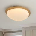 Brilagi - Φωτιστικό οροφής LED VISBY WOOD LED/18W/230V Ø 38 cm καφέ