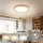 Brilagi - Φωτιστικό οροφής LED WOODROUND LED/30W/230V 3000/4000/6000K Ø 40 cm ξύλο CRI 90