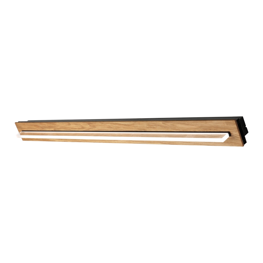 Brilagi - Φωτιστικό οροφής LED WOODY FLAT LED/25W/230V 118 cm δρυς/μαύρο