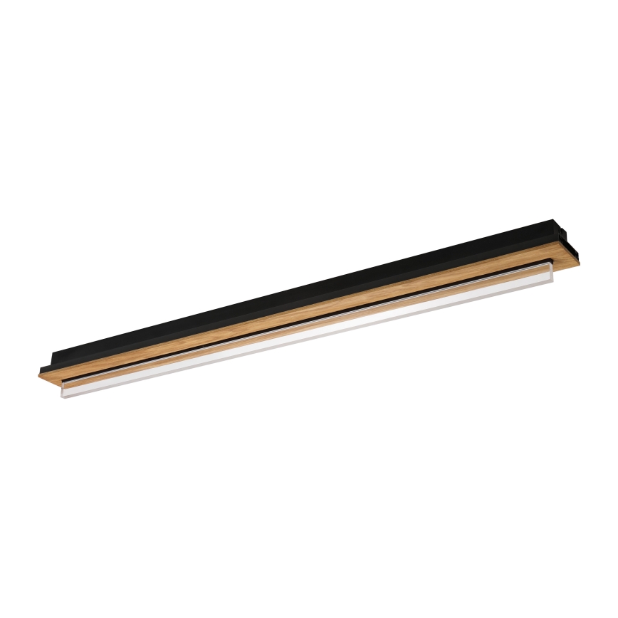Brilagi - Φωτιστικό οροφής LED WOODY FLAT LED/25W/230V 118 cm δρυς/μαύρο
