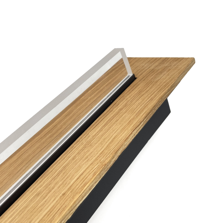 Brilagi - Φωτιστικό οροφής LED WOODY FLAT LED/25W/230V 118 cm δρυς/μαύρο