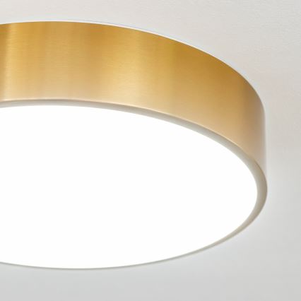 Brilagi - LED Φωτιστικό οροφής μπάνιου POOL LED/24W/230V 3000/4000/5500K pr. 30 cm IP54 μπρονζέ
