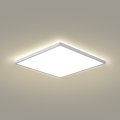 Brilagi - Φωτιστικό οροφής LED για μπάνιο ULTRA SLIM LED/24W/230V 42x42 cm ασημί IP54