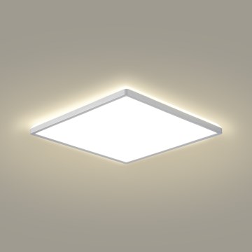Brilagi - Φωτιστικό οροφής LED για μπάνιο ULTRA SLIM LED/24W/230V 42x42 cm ασημί IP54