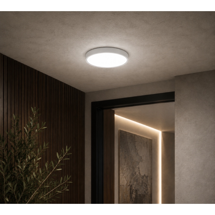 BRILAGI - Φωτιστικό οροφής LED για μπάνιο ZENNA LED/12W/230V Ø 25 cm IP44 λευκό