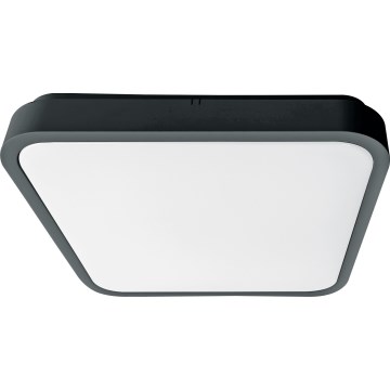 Brilagi - Φωτιστικό οροφής LED για μπάνιο ZENNA LED/18W/230V 28,5x28,5 cm IP44 ανθρακί