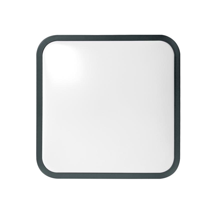 Brilagi - LED Φωτιστικό οροφής μπάνιου ZENNA LED/24W/230V 34,5x34,5 cm IP44 ανθρακί