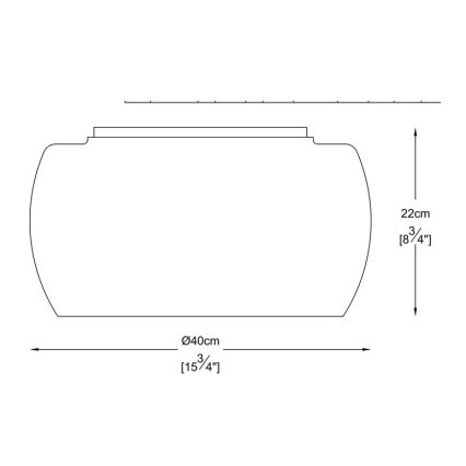 Brilagi - Κρυστάλλινο φωτιστικό οροφής LED JEWEL 5xG9/40W/230V, διάμ. 40 cm