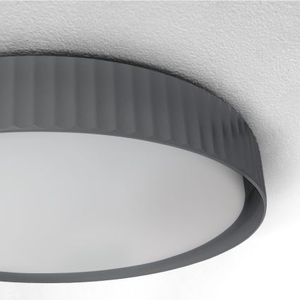 Brilagi - Φωτιστικό οροφής LUCIA LED/24W/230V Ø 31 cm γκρι