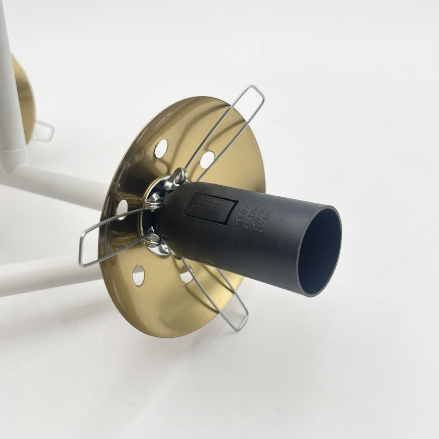 Brilagi - Φωτιστικό οροφής MALIVA 3xE14/15W/230V χρυσό/λευκό