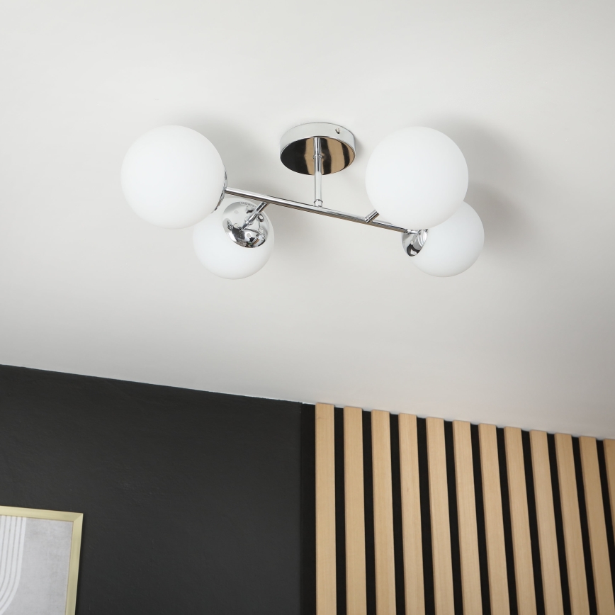 Brilagi - Φωτιστικό οροφής MALONY 4xE14/20W/230V γυαλιστερό χρώμιο