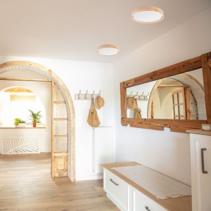 Brilagi - Ρυθμιζόμενο LED οροφής φωτιστικό MANAROLA SMART LED/24W/230V 2700-6500K διάμ. 41 εκ. Wi-Fi + τηλεχειριστήριο Tuya