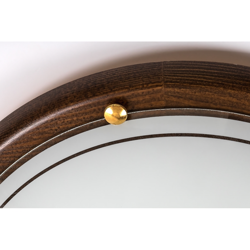 Brilagi - Φωτιστικό οροφής ORBIS 2xE27/60W/230V Ø 38 εκ. πεύκο