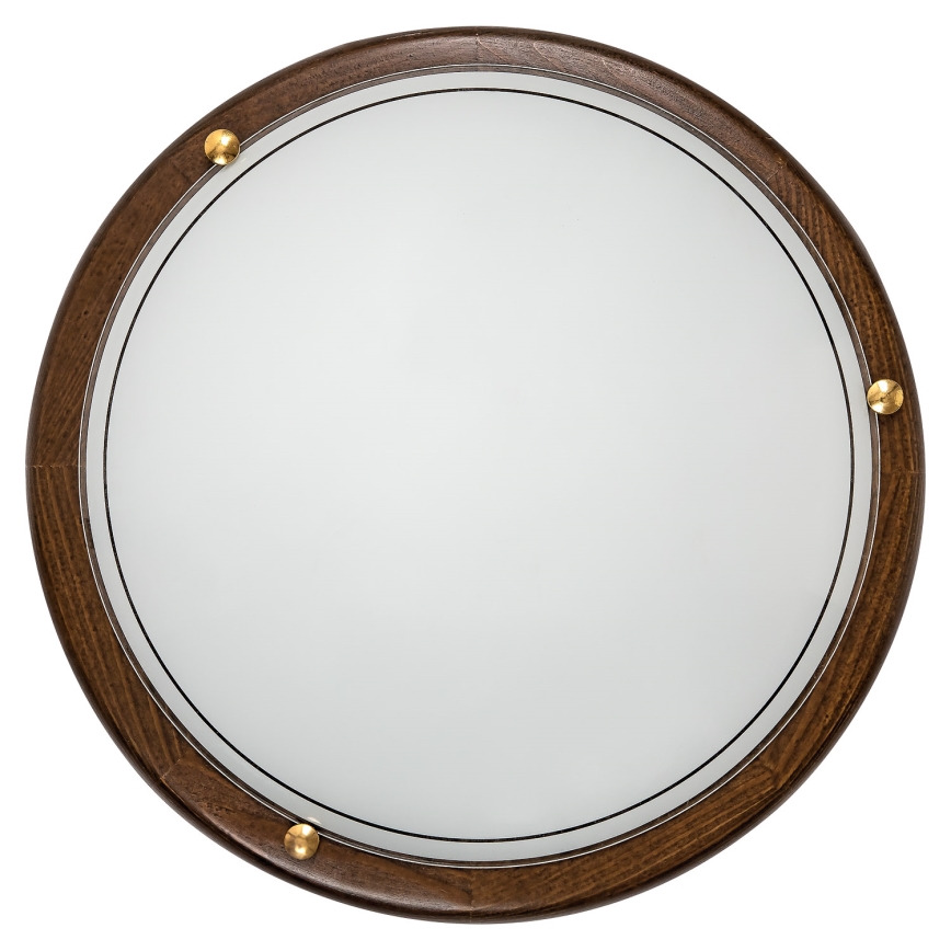 Brilagi - Φωτιστικό οροφής ORBIS 2xE27/60W/230V Ø 38 εκ. πεύκο