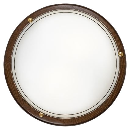 Brilagi - Φωτιστικό οροφής ORBIS 2xE27/60W/230V Ø 38 εκ. πεύκο