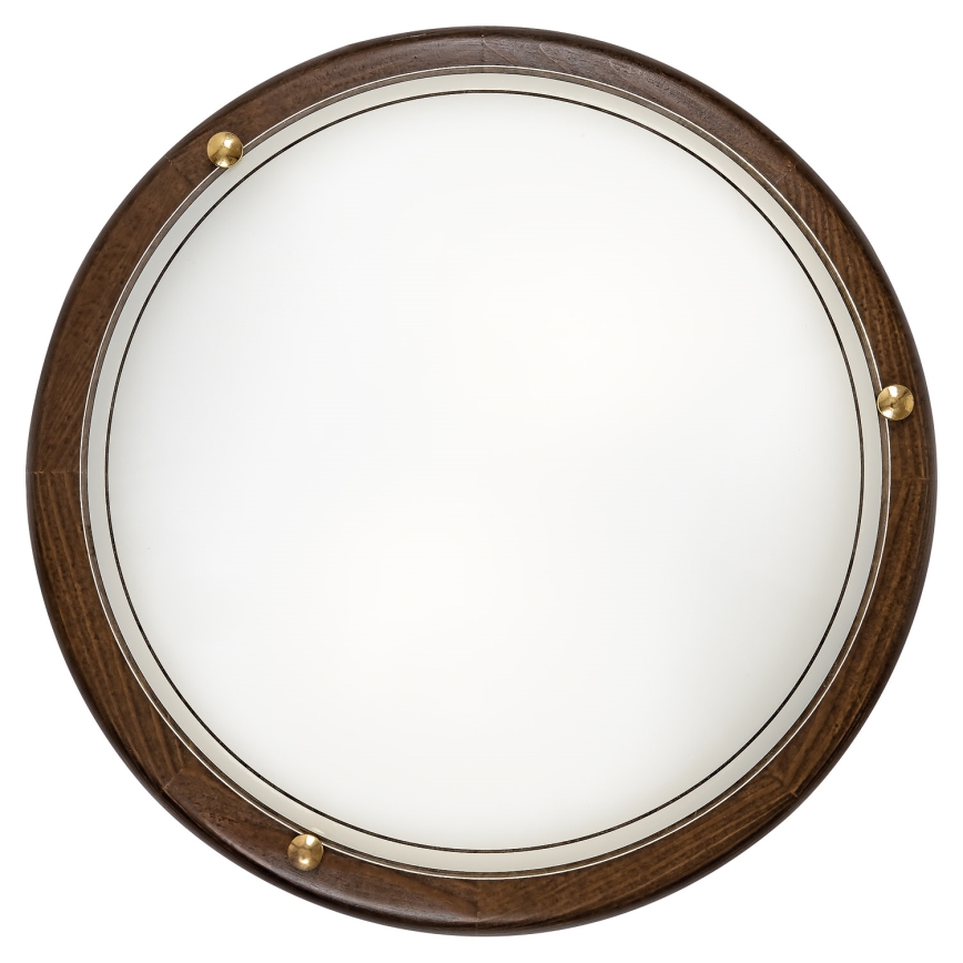 Brilagi - Φωτιστικό οροφής ORBIS 2xE27/60W/230V Ø 38 εκ. πεύκο