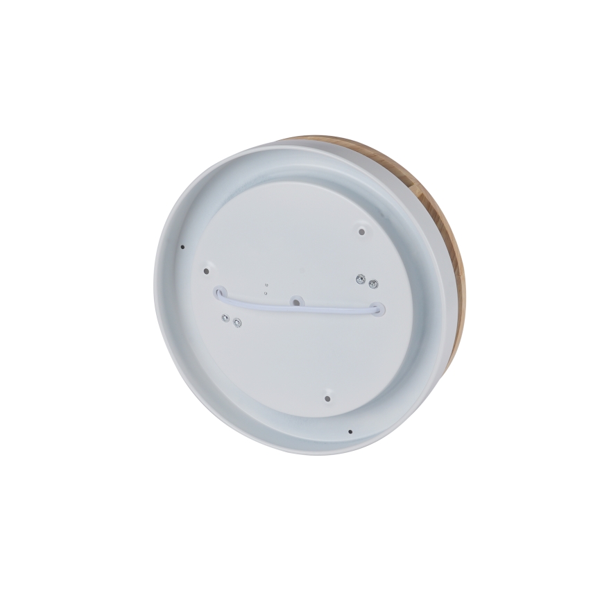 Brilagi - Φωτιστικό οροφής ORINO 2xE27/40W/230V Ø 27 cm λευκό/δρυς