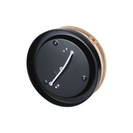 Brilagi - Φωτιστικό οροφής ORINO 2xE27/40W/230V Ø 27 cm μαύρο/δρυς
