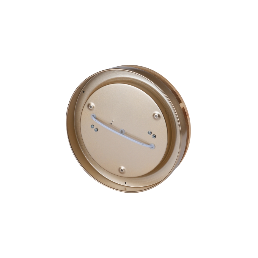 Brilagi - Φωτιστικό οροφής ORINO 2xE27/40W/230V Ø 27 cm χρυσό/δρυς