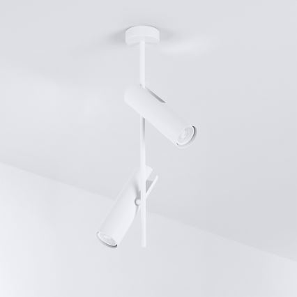 Brilagi - Φωτιστικό οροφής σε ράβδο BRANCH 2xGU10/30W/230V λευκό