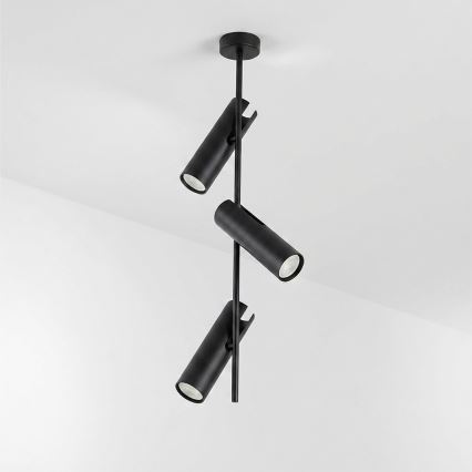Brilagi - Φωτιστικό οροφής σε ράβδο BRANCH, 3xGU10/30W/230V, μαύρο