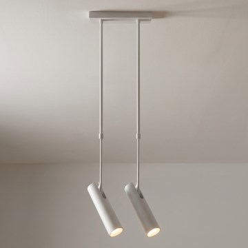 Brilagi - Φωτιστικό οροφής σε ράβδο SELE 2xGU10/30W/230V λευκό